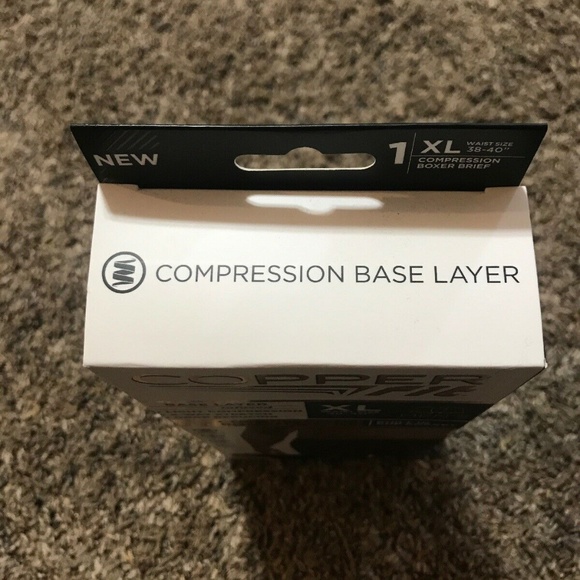 Copper Fit Compression Boxer Brief Men's XL 38"-40 - Picture 5 of 5